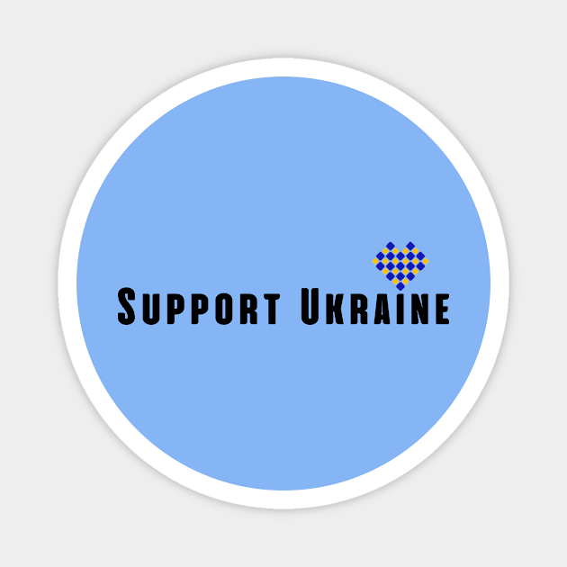 Support Ukraine Magnet by julia_printshop